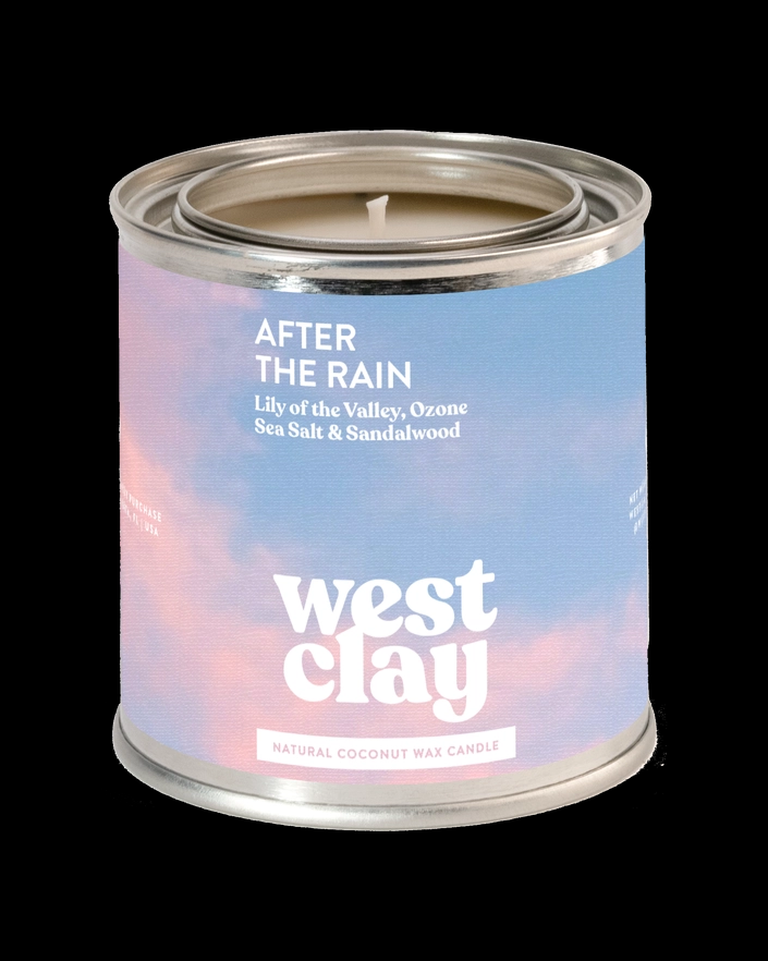 Paint Tin Candles - After the Rain – With A Pop