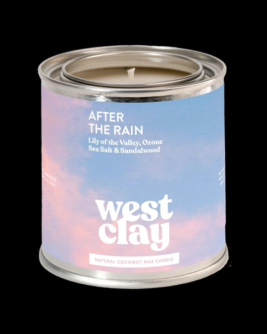 Paint Tin Candles - After the Rain