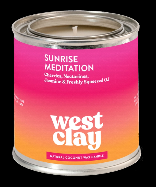 Paint Tin Candles - Sunrise Meditation